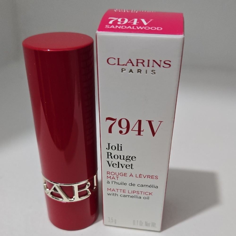 Clarins Joli Rouge Velvet Lipstick - Sandalwood